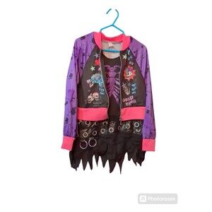 Punk Zombie Costume - Amscan Top/ Jacket Only No Leggings Childs 5-6